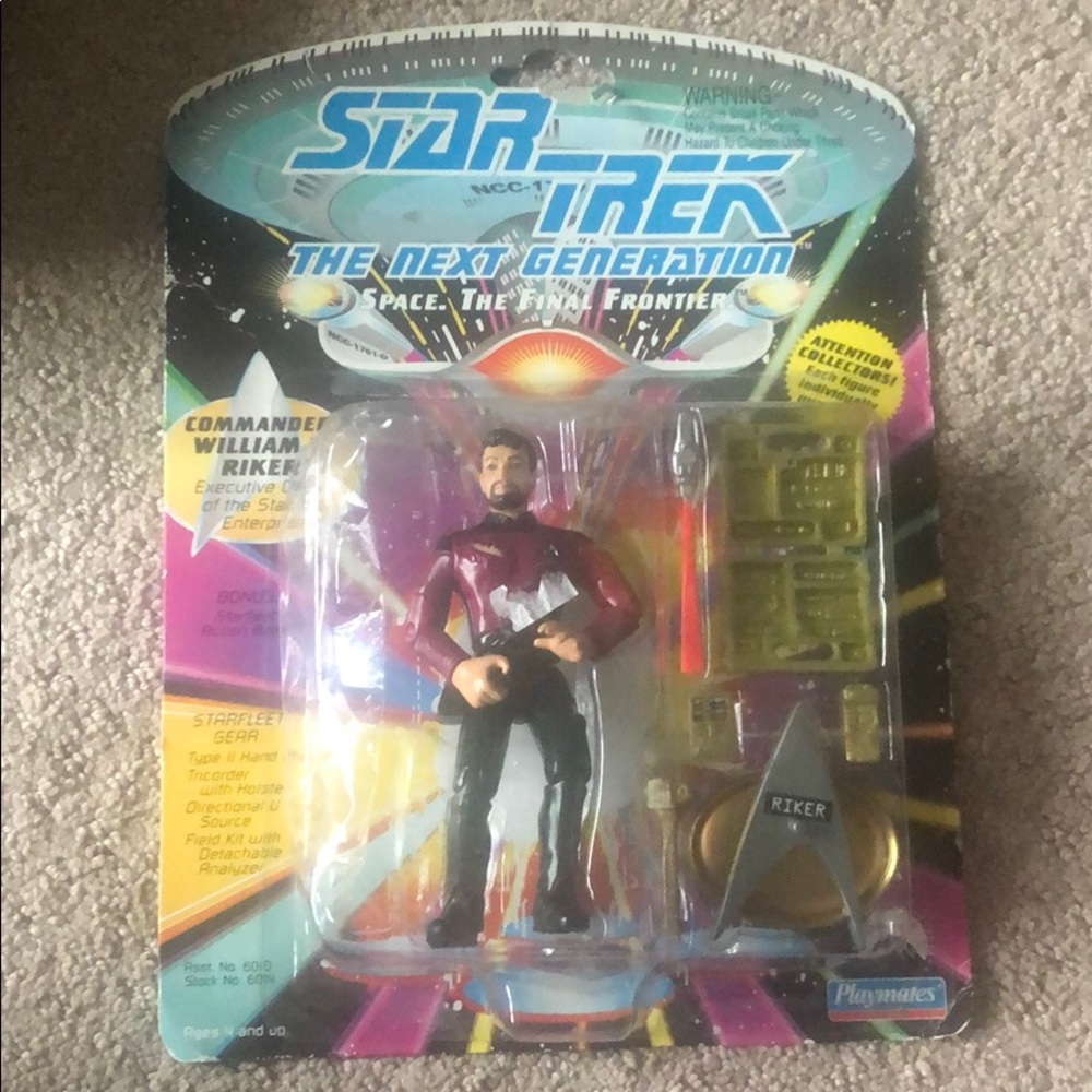 Star Trek the Next Generation action figure- Riker